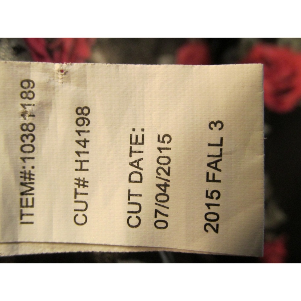 Torrid Babydoll Tunic Tank Top Womens 1 14/16 Black Floral Hi/Lo Boho 10381189 - Picture 5 of 10